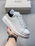 Corporate Italian Luxury Brand Alexander Mcqueen Sole Leather Sneakers Low-Top F