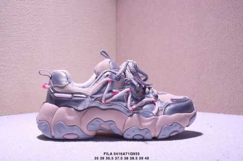 Fila Fila Low-Top Casual Shoes Are Light And Breathable, With Elastic Soles, Ver