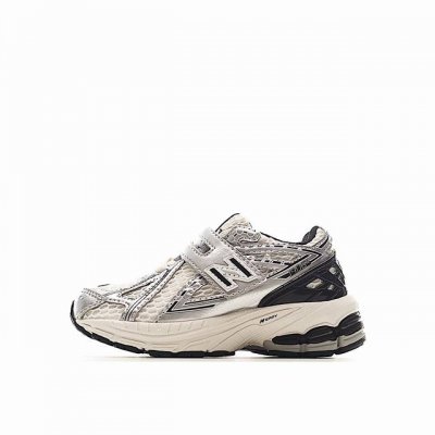 Nb 1906 Velcro Children's Running Shoes 3D Double-Layer Woven Upper With Perfora