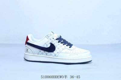 Nike Nk Court Borough Low 2 Small Air Force Nike Campus Casual Skate Shoes, Mode