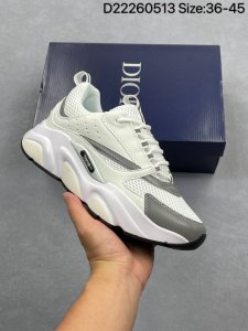 French Fashion Brand, Dior Homme B24 Reflective Mesh Leather Sneakers, A Retro C