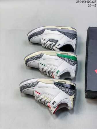 A Ma Maniere X Air Jordan 3 Retro Diffused Blue Joint White Black Blue Aj3 Jorda - Click Image to Close