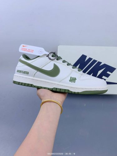 Company-Grade Nike Sb Dunk Low Un Collaboration Letter Green Anniversary High-En