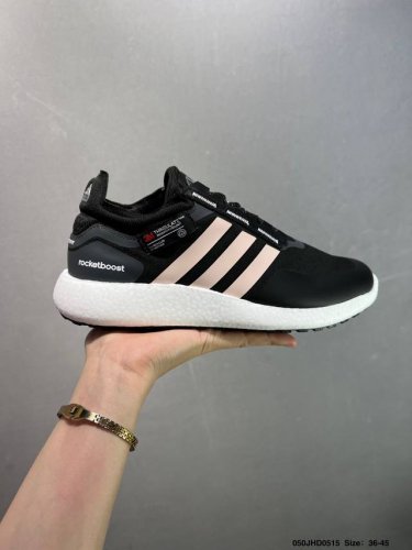 Adidas Rocket Boost Comfortable Fabric Leather Slip-Resistant Durable Lightweigh