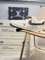 Lv X Nk Air Force 1'07 Low Air Force One Low-Top Casual Skate Shoes #Custom Leat