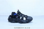 Fila Fusion Conch Anti-Slip Durable Sports Sandals For Women In Black And White.