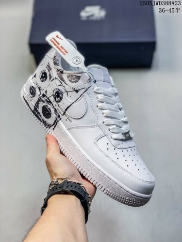 Company With Half Size Nike Air Force 1 07 Air Force One Low-Top Versatile Casua