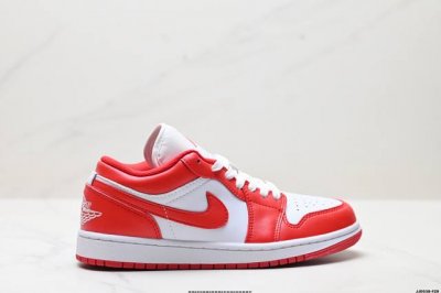 Genuine Nike Air Jordan 1 Low Aj1 Joe 1 Low-Top Casual Sneakers Synchronized Off