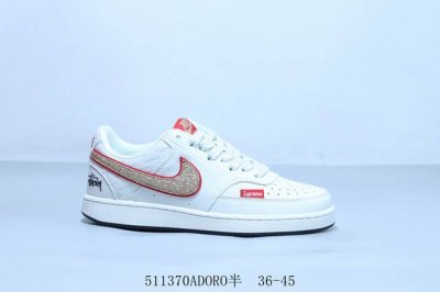 Nike Nk Court Borough Mid Bg Small Air Force Nike New Campus Casual Shoes Stussy