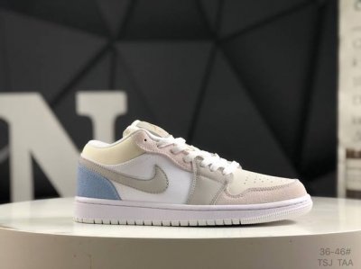 Real Label With Half Size Nike Air Jordan Aj1 Low Low-Top The Strongest Low-Top
