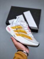 Adidas Adizero Evo Pro Ultra-Lightweight Breathable Cushioned Running Shoes #Wit