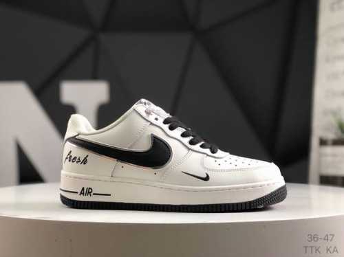 Nike Air Force 1 Low '07 Low-Top Casual Skate Shoes Custom Leather Original Last