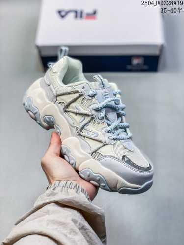 Fila 2025 Spring New Men's And Women's Cat's Paw 6Th Generation Retro Sports Sho