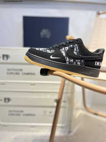 Dior X Nike Air Force 1 '07 Air Force One Versatile Casual Sports Shoes With Sof