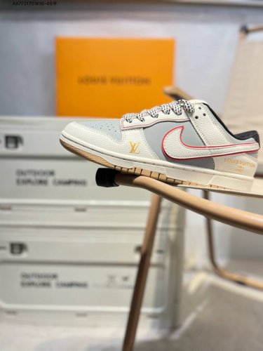 Nike Sb Dunk Low "Lv Joint" Anniversary High-End Custom Low-Top Casual Shoes Cus