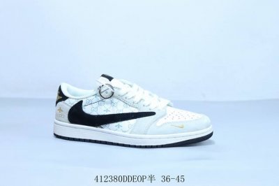 Jordan Air Jordan 1 Low Aj1 Jordan 1 Low Retro Cultural Casual Sports Basketball