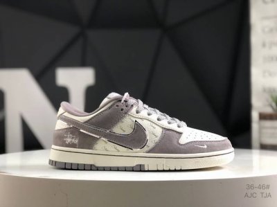 Real Label With Half Size Nike Nk Dunk Low Low-Top Casual Sneakers With Custom S