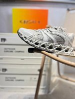 dior B35 Round Toe Lace-Up Low-Top Lifestyle Sneakers Crafted From Lightweigh
