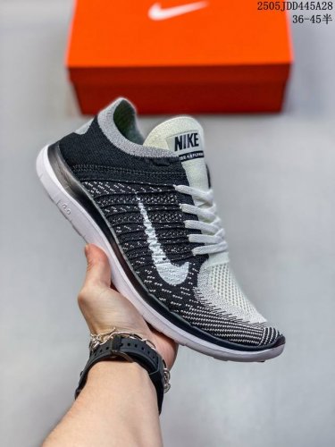 Nike Free 4.0 Flyknit Barefoot 4.0 Light Running Shoes The Texture Is Upgraded A