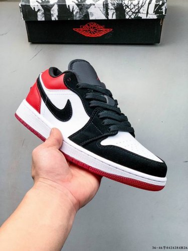 Company-Level First Layer! Nike Air Jordan 1 Low Aj1 Jordan 1 Low-Top Trendy Spo