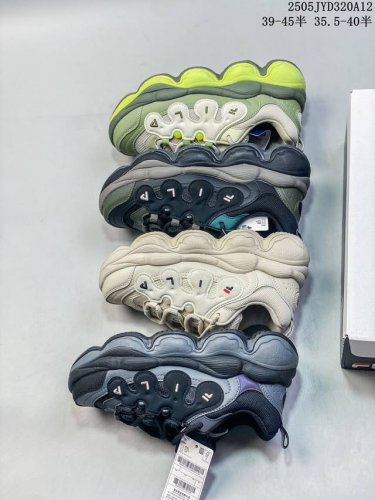 Authentic Label With Half Size Fila 2025 Spring New Pea Shoe Dad Shoe Women's Sp