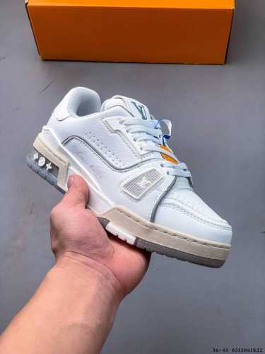 Collection New Lv Louis Vuitton Trainer Sneaker Low Casual Sports Culture All-Ma