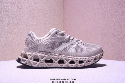 Company-Grade Dior B35 Round-Toe Lace-Up Low-Top Casual Shoes, Meticulously Craf