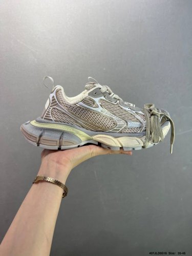 Corporate-Level Balenciaga Circuit Thick-Soled Mesh Daddy Shoes Women's Shoes Ne