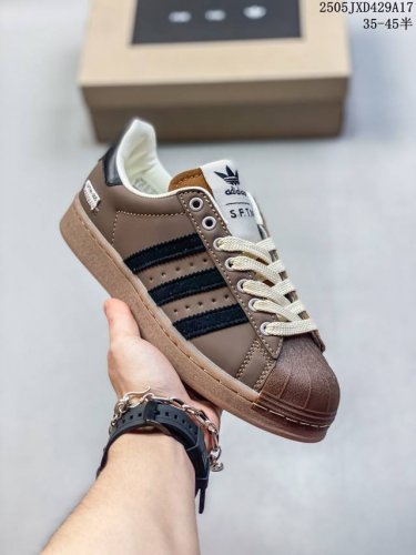 Company-Level Sftm X Adidas Originals Superstar Shell Head Series Adidas Trefoil