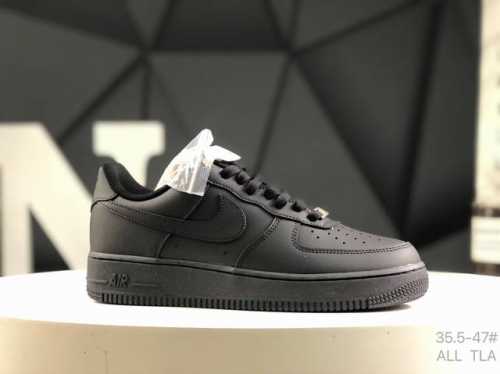 Nike Air Force 1 Low 07 Air Force One Low-Top Casual Sneakers Customized Leather