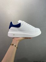 Italian Luxury Brand - Alexander Mcqueen Oversized Exaggerated-Sole Suede Leathe