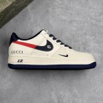 Local Core Private Nike Air Force 1 '07 Low Gucci Collaboration Blue And Red Dua