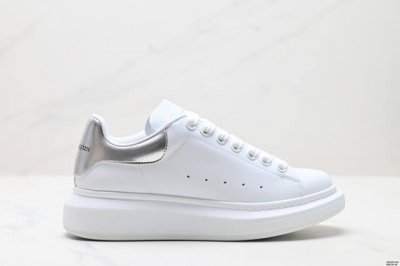 Company-Level Italian Luxury Brand Alexander Mcqueen Sole Leather Sneakers Low-T