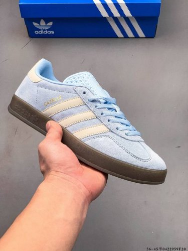 True Half Size! Adidas Gazelle Low-Top Retro Versatile Casual Sports Shoes 04229