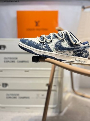 Lv X Nike Sb Dunk Low, Produced By A Major Factory, Highly Recommended, New Colo