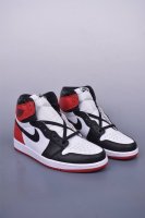 Jordan Air Jordan 1 High Og Black Toe Black Toes, Original Sole Made In Dongguan