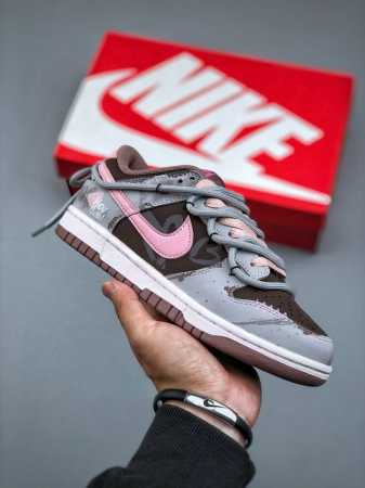 Nike Dunk Low Koala Party Pink Dream Chorus Sweet Cool Hot Girl Deconstruction L - Click Image to Close