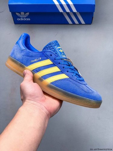 True Half Size! Adidas Gazelle Low-Top Retro Versatile Casual Sports Shoes 04151