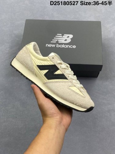 new Balance Nb 471 Series Fabric Cow Split Leather Retro Fashion Non-Slip Wea