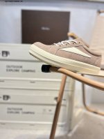 Rick Owens Drkshdw Rick Owens Low-Top Leather Fashion Skateboard Shoes 4076571 Q