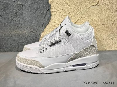 New Product Launch Real Shot P Version Air Jordan 3 Valentine's Day Aj3 Joe 3 Va