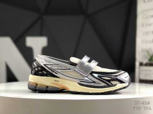nb New Balance 1906L Loafer Silver Black Loafer Series Low-Top Mixed Retro Da