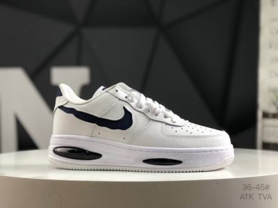 Nike Air Force 1 '07 Low Low-Top Athletic Sneakers In White Wine Red, Authentic