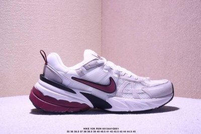 Authentic Nike Nike V2K Run Running Shoes Retro Style Mesh Breathable Sports Sho