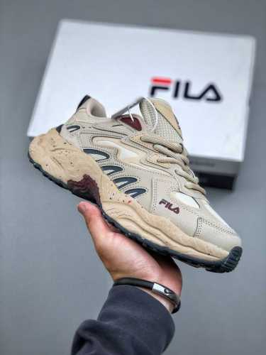 Fila Fern Fern Grass Series Dad-Style Height-Increasing Retro Unisex Casual Runn