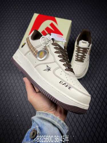 C Corporate-Level Nike Air Force 1'07 Original Last And Original Cardboard To Cr