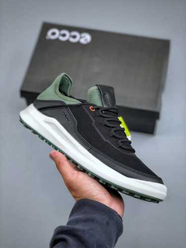 Ecco Official Walking Series Mesh Sand With Top-Layer Leather Casual Shoes Compa