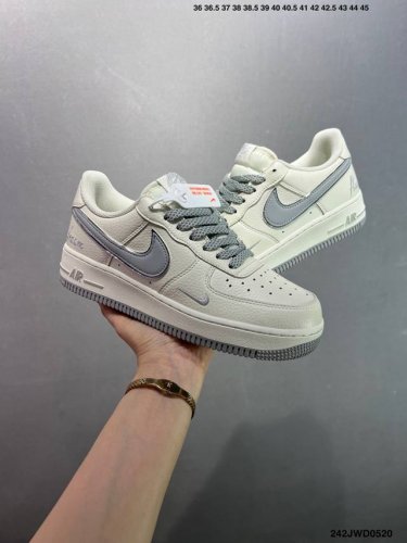 Company-Level Burbrry X Air Force 1 Low Beige Gray Original Last And Original Ca