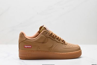Authentic Nike Air Force 1 '07 Low-Top Casual Sports Sneakers. Featuring Soft, H