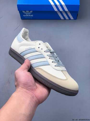 Second Layer Genuine Label Wales Bonner X Samba Og German Training Shoes Retro L